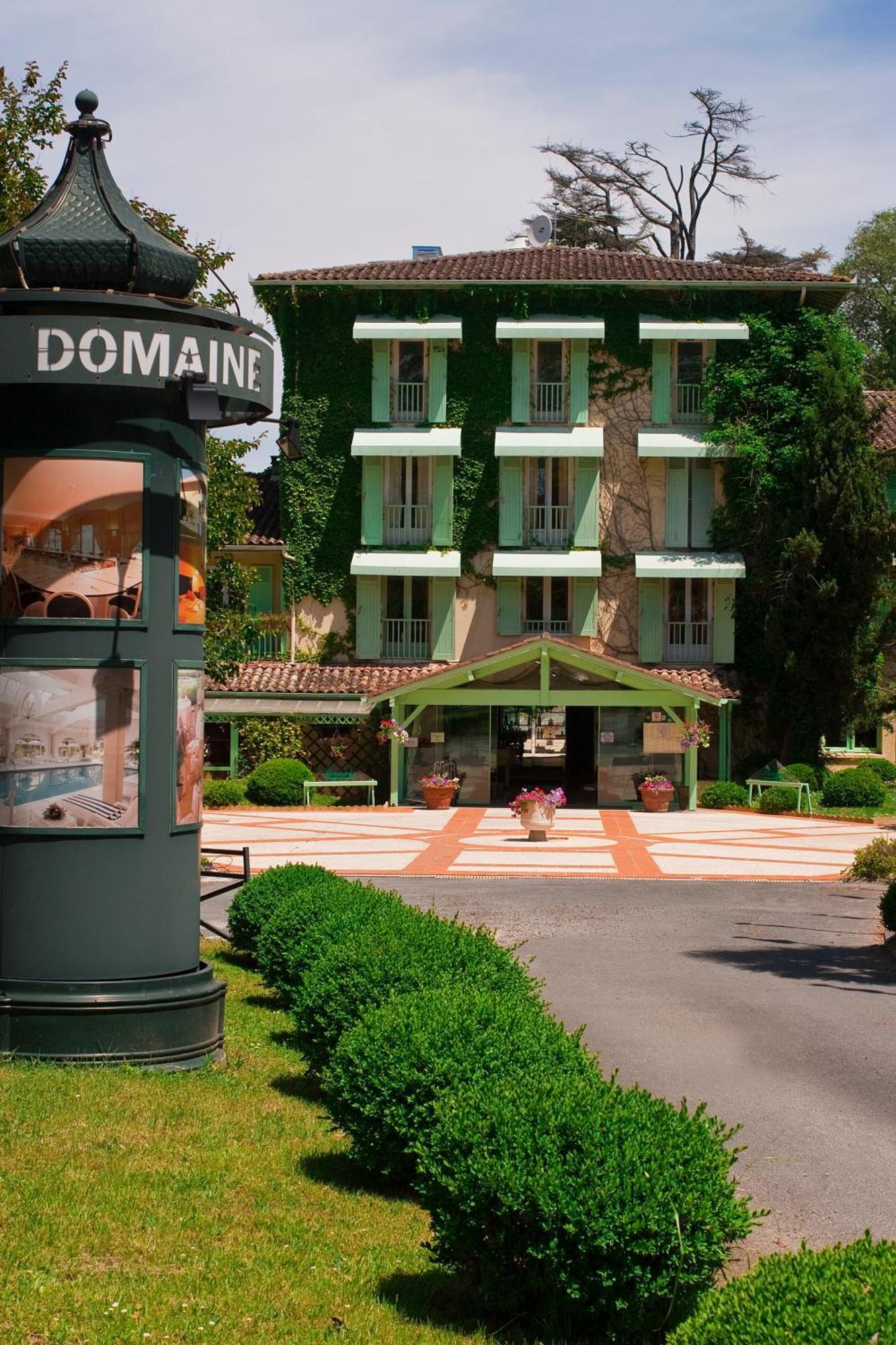 Logis Hotels- Hotel Et Restaurant Domaine De Fompeyre Bazas Exteriör bild