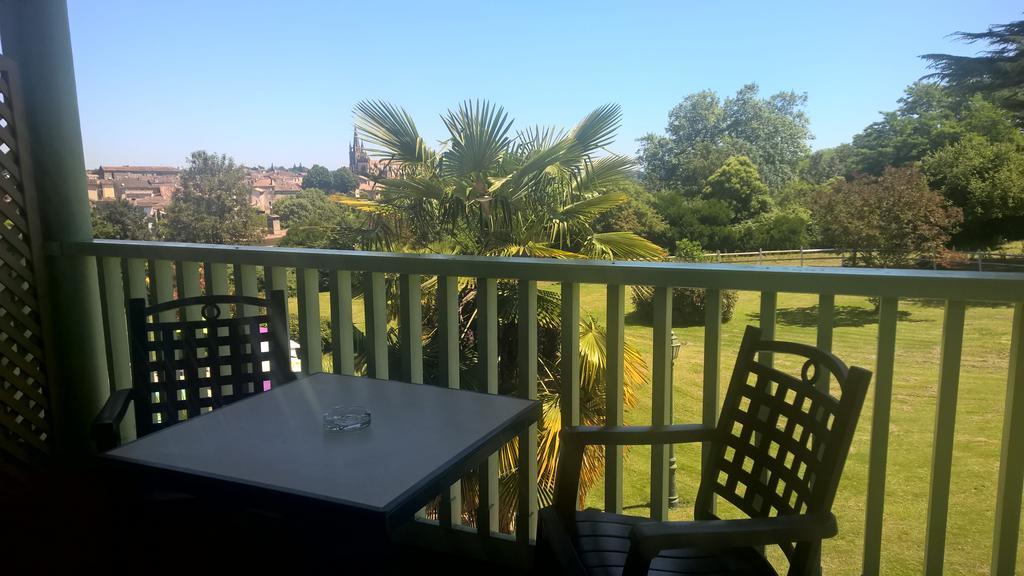 Logis Hotels- Hotel Et Restaurant Domaine De Fompeyre Bazas Exteriör bild
